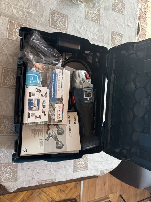 Акумолаторен ъглошлайф bosch  gws 18v 15sc
