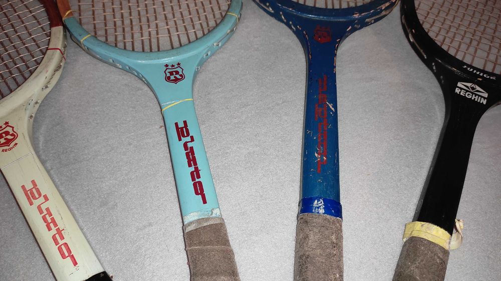 rachete tenis camp REGHIN din lemn