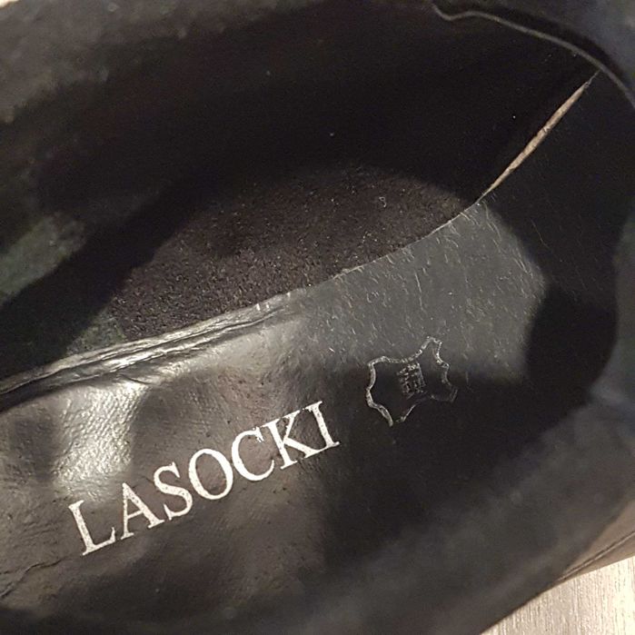 Ghete Lasocki , mar. 36 , piele naturala