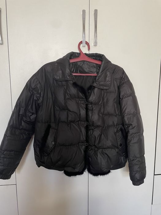 Куртка весення вставки норка