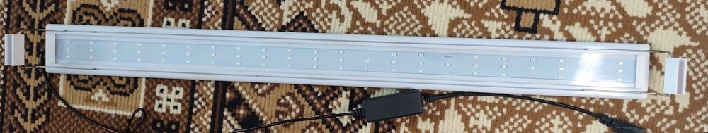 Lampă led acvariu alb-albastră