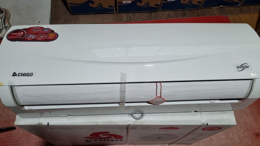 (new) Кондиционер Chigo DC INVERTER KFR-12AС-181BP Lotus R32+WiFi +TEN