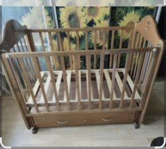 Детский деревянный манеж