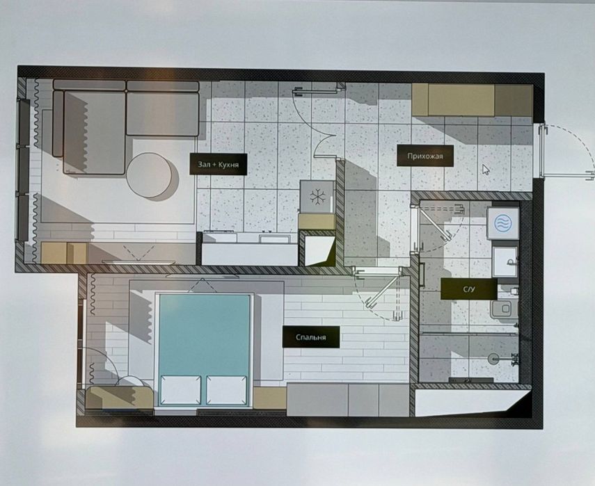 ЖК Sof Towers Продается 2 комнатная квартира ор-р IT-Park