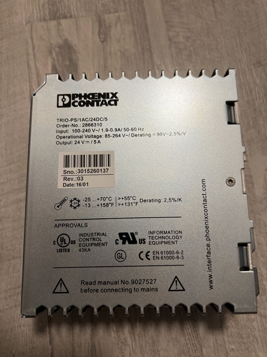 Sursa tensiune (noua) Quint power  10A / 5A