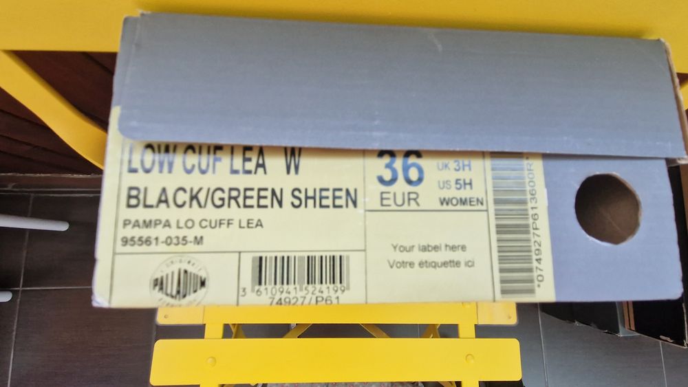 Ghete Palladium piele