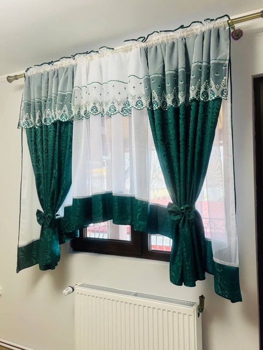 Set perdea + draperie gata cusute