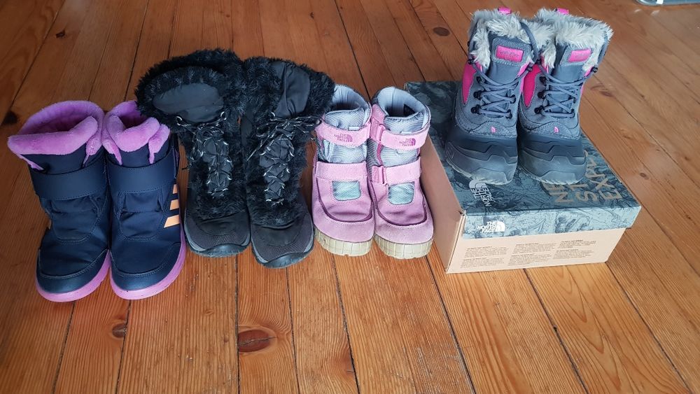 Детски ботуши The North face Goretex, Adidas,