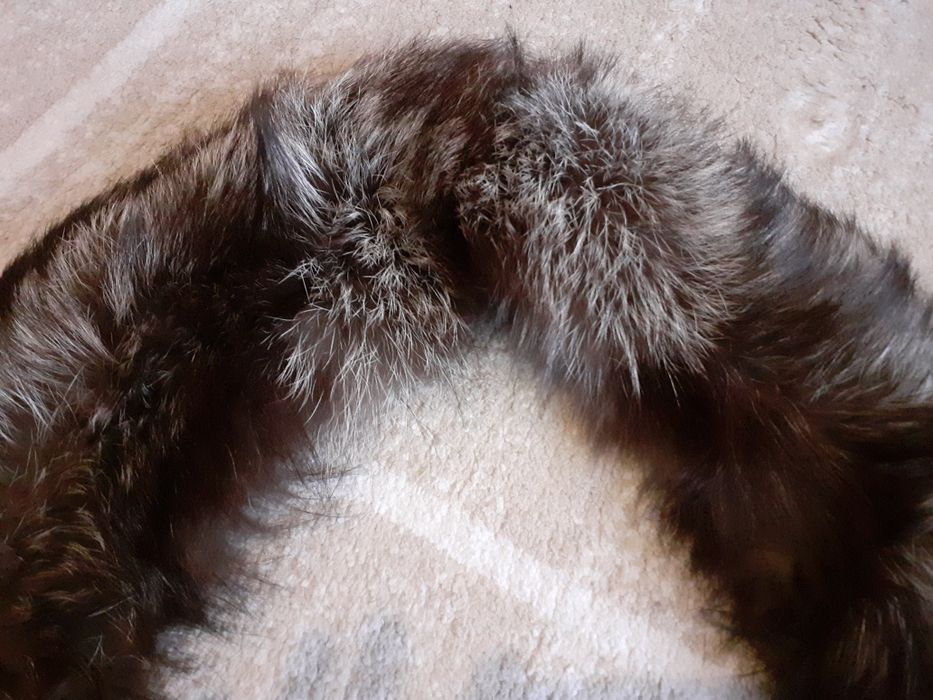 Воротник из чернобурки