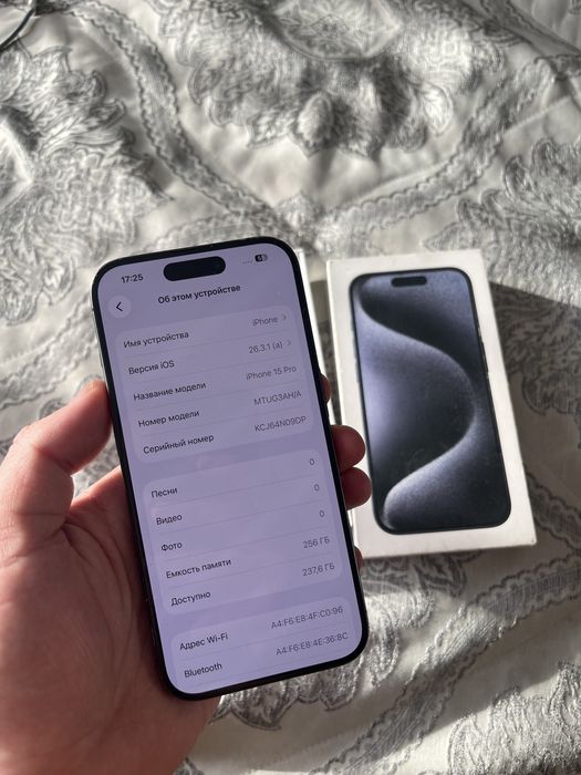 Айфон 15pro 256гб iPhone