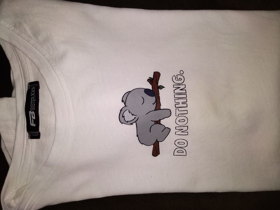 Бяла тениска XXS