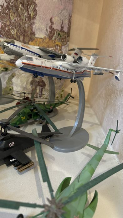 Самолет конструктор клеящийся samolet