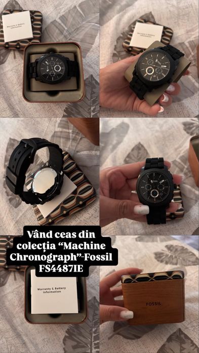 Vand ceas Fossil ca nou,a fost purtat doar o data,fara nicio zgarietura