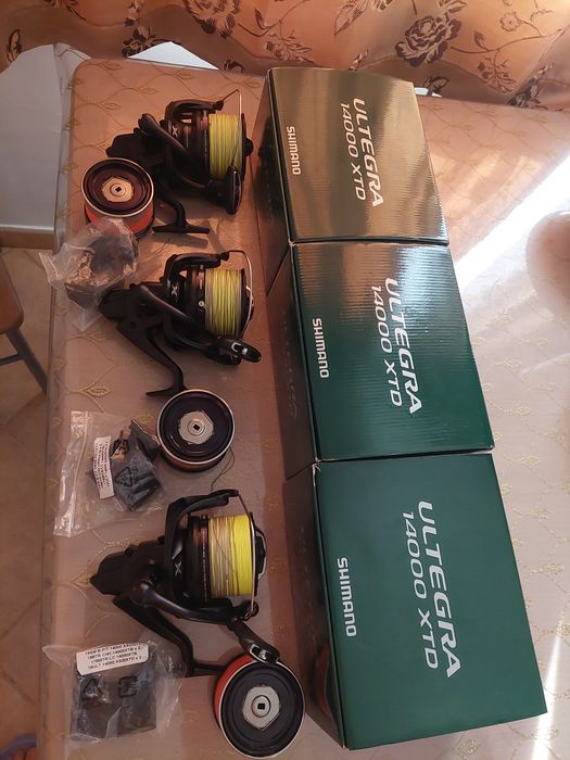 Set 3 mulinete shimano ultegra 14000 xtd