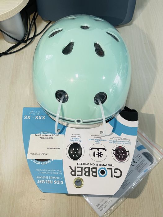 Cască Protecție - GO-UP (45-51cm)