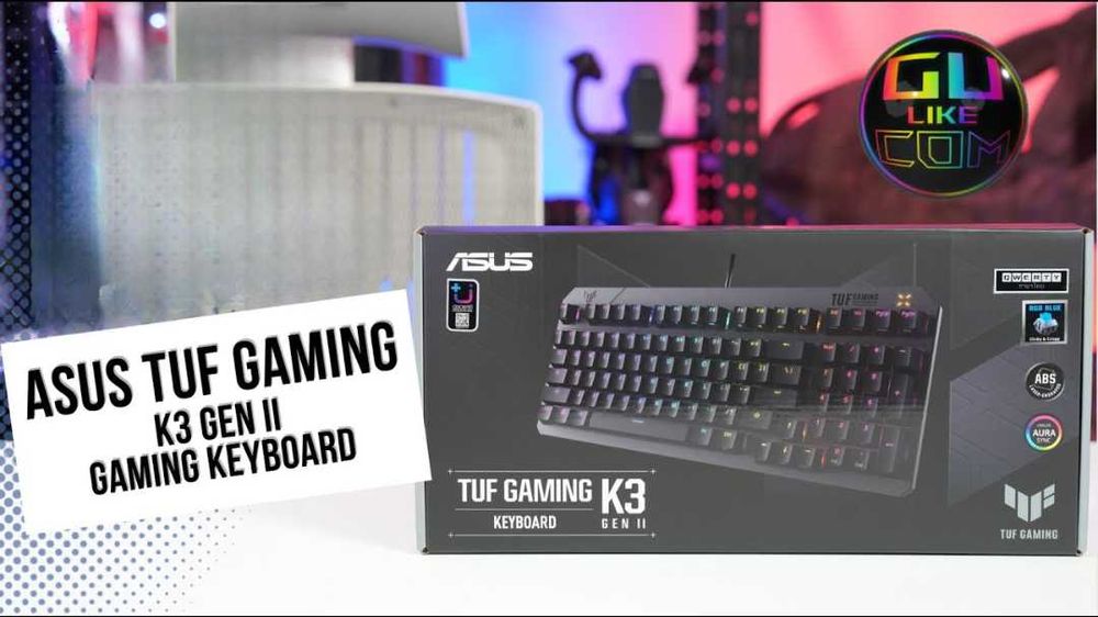 Tastatura Mecanica Asus Tuf K3 Gen II gaming model 90MP0390-BKUA01 RGB cu fir noua sigilata garantie