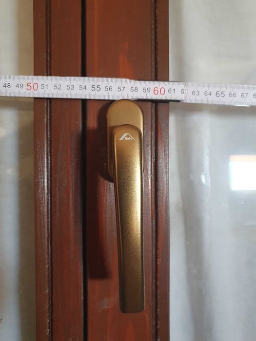 Fereastră termopan lemn 110,5x174,5cm, 2 canate