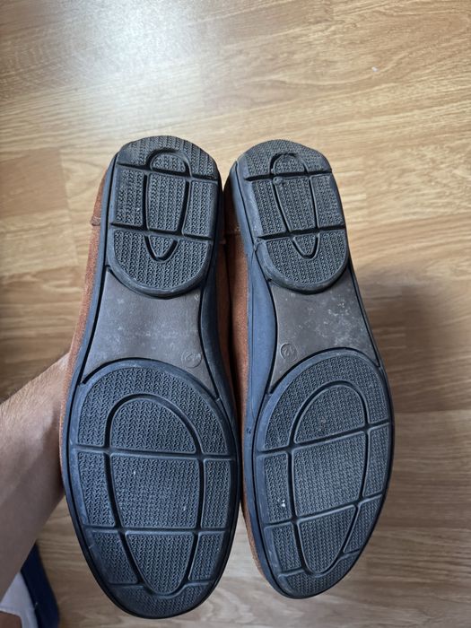 Мъжки  велурени мокасини