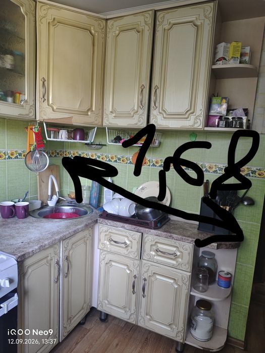 Продам кухонный гарнитур б/у