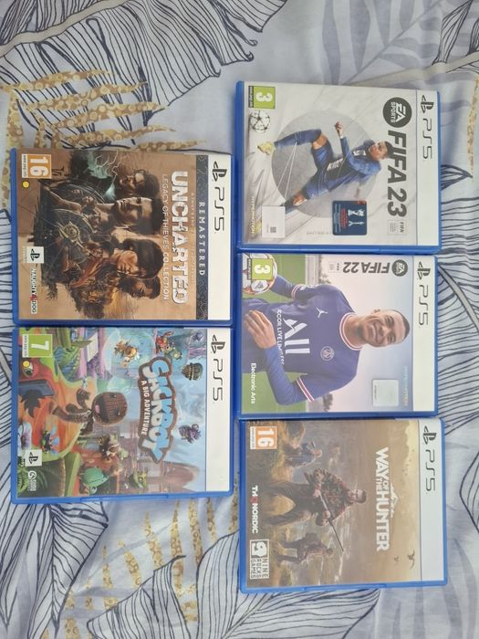 Продавам игри за PS 5