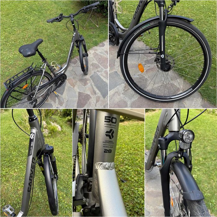 Bicicleta Trekking Carver Low-step Woman 28 Tour 130