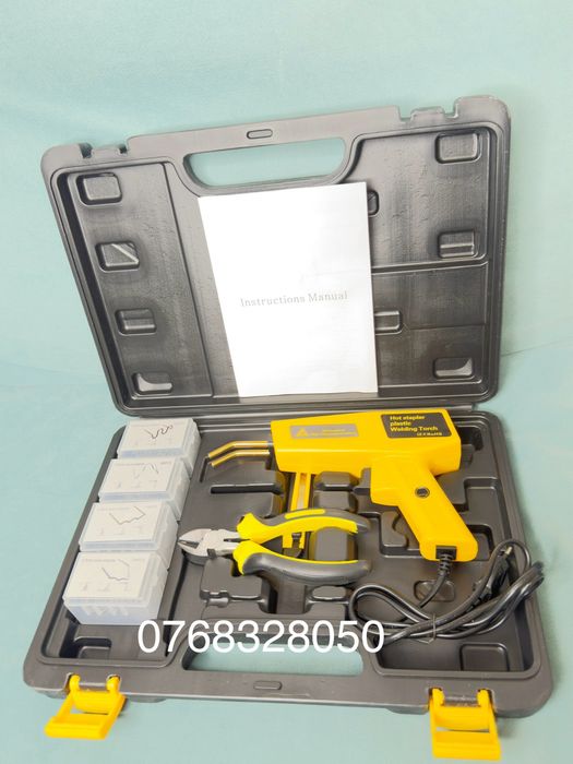 Aparat de Lipit Plastic cu 400 de Capse Termice, Putere 120W