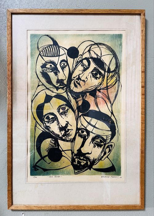 Tablou gravura Waldemar Moberg