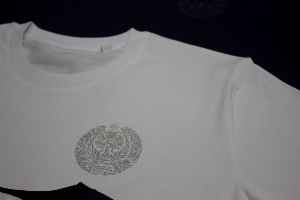 Футболка с гербом Узбекистана — стиль, качество и гордость страны