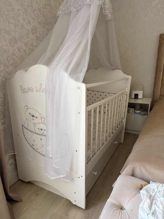 Продам манеж кровать AVRORA 3bears