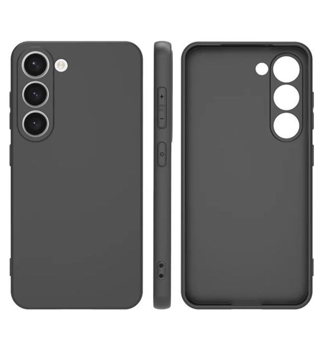 Samsung A12/A13/A15/A16/A25/A23/A16  Husa Silicon Transparenta Neagra