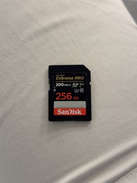 SANDISK 256 gb sd card