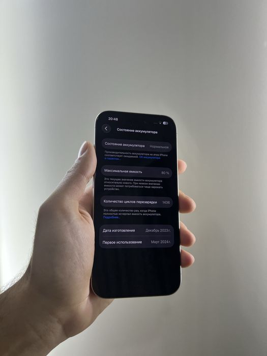 Продам IPhone 15 pro 128GB