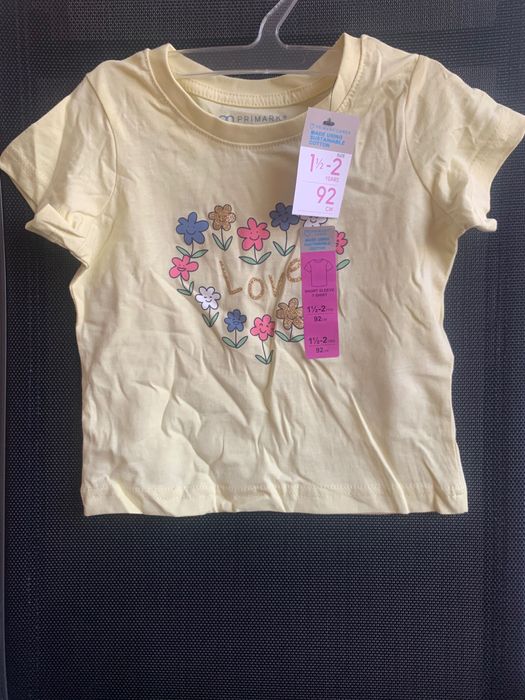 Разпродажба - Детски памучни тениски, ръст от 74 до 92 см, от Англия