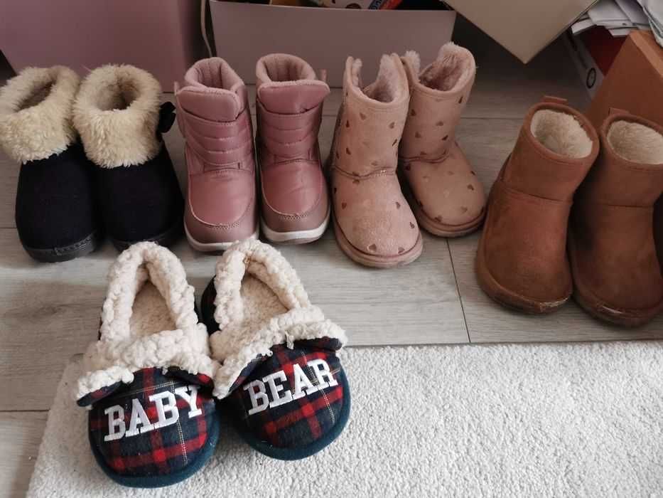 Lot ugg h& m, cizme de iarna 3- 4 ani