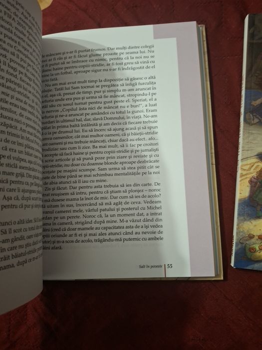 Cărțile " Care i faza cu cititul? " si " Cel mai mult si mai mult"