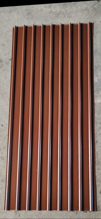Sipca metalica gard , Tabla cutata
