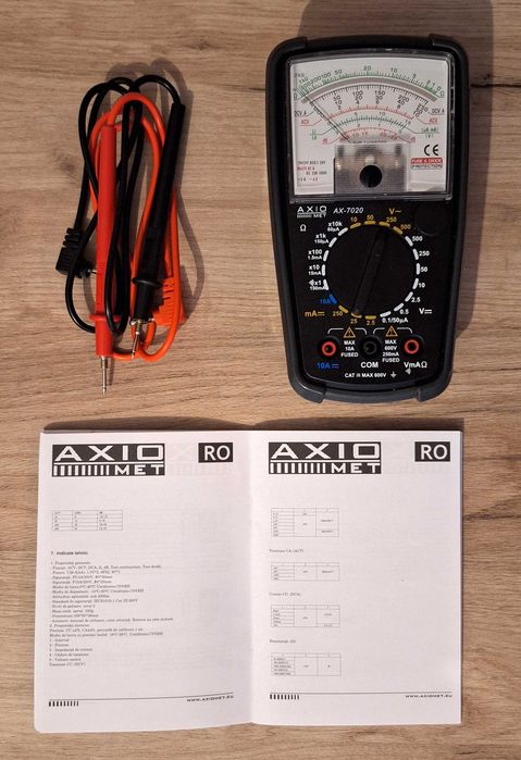 Multimetru analogic Axiomet AX-7020