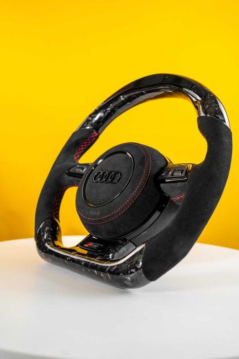 Volan Carbon LED RACE Audi A5 A6 A7 A4 A8 NOU