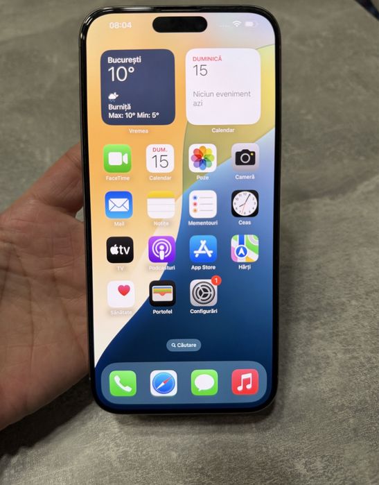 Iphone 15 pro max natural titanium!