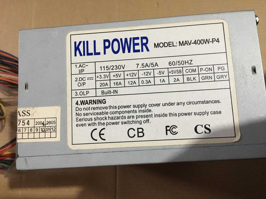 Sursa pc 400w MAV P4