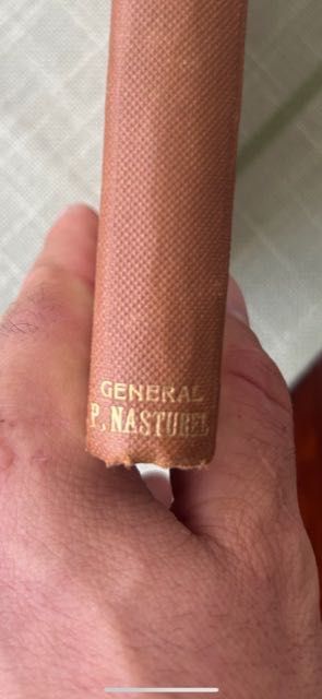 Dedicatie Stefulescu catre  V.A.Nasturel pe Manastirea Tismana 1903
