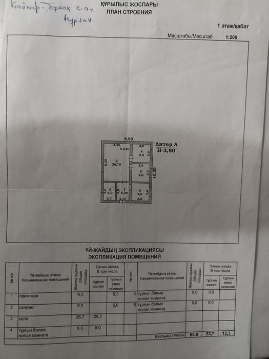 Продается дом есть все документы