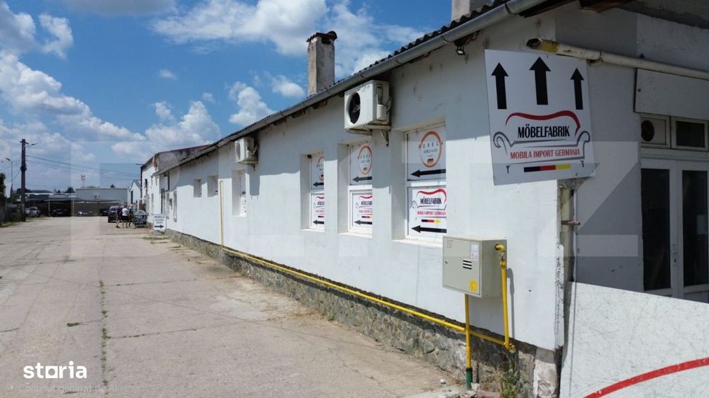 Spatiu comercial 620 mp, fost restaurant, 5 incaperi, 2 birouri, zona