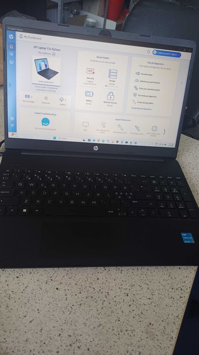 Laptop HP 15s fq3017 Intel Core i3, RAM: 8GB DDR4, SSD 512GB Win 11 instalat si optimizat