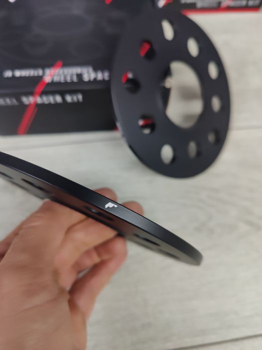 Distantieri roti 5mm Audi Vw Skoda Seat 5x100/5x112 Japan Racing black