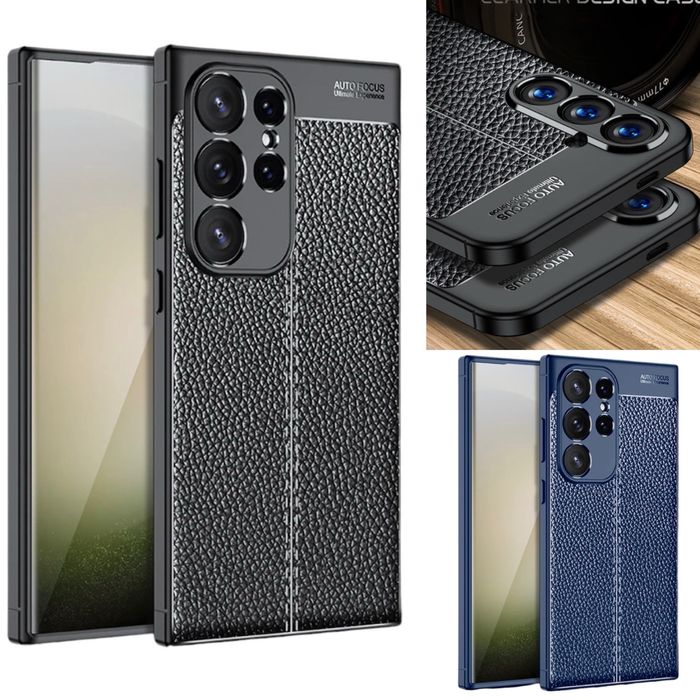Husa Antisoc model tip PIELE Samsung Galaxy S24 / S24 Plus / S24 Ultra