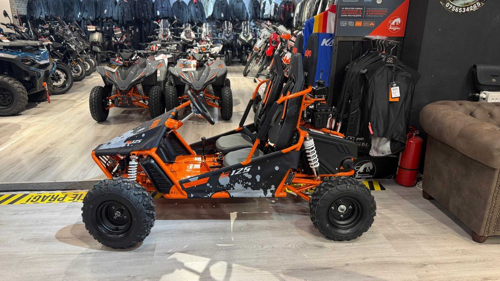 Kart doua locuri tineri KAYO  SxS S125  (8-14 ani, 125cc,4T,10cp) @ www.mymotocluj.ro