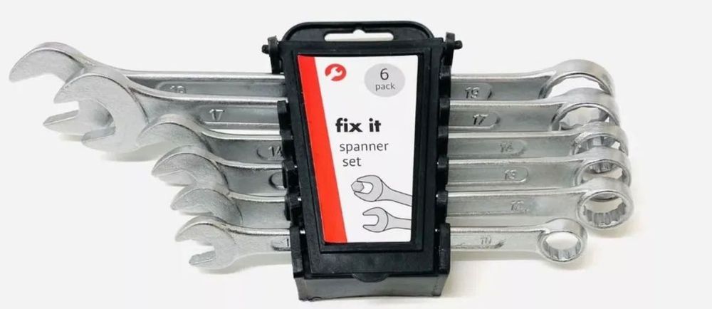 Комплект Ключове Звездогаечен с Тресчотка 6 броя