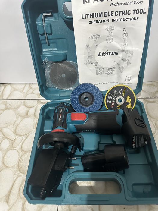 Ъглошлайф на батерии