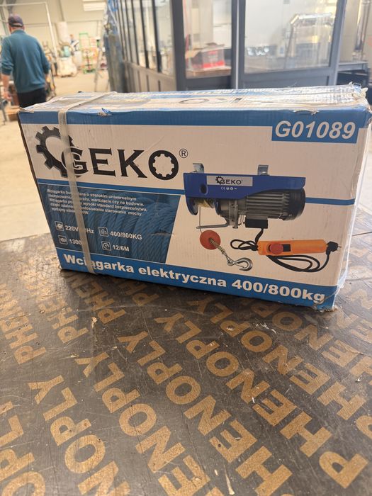 Електрически телфер Geko 1200W и Електродвигател с редуктор